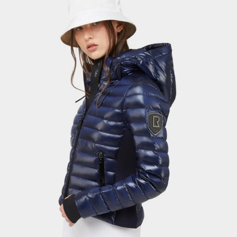 Rudsak deep blue Marya jacket puffer